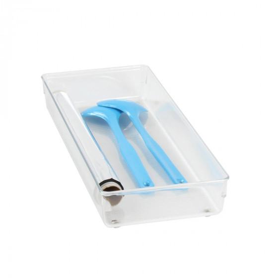 Organisateur XL rectangulaire en acrylique pour tiroirs