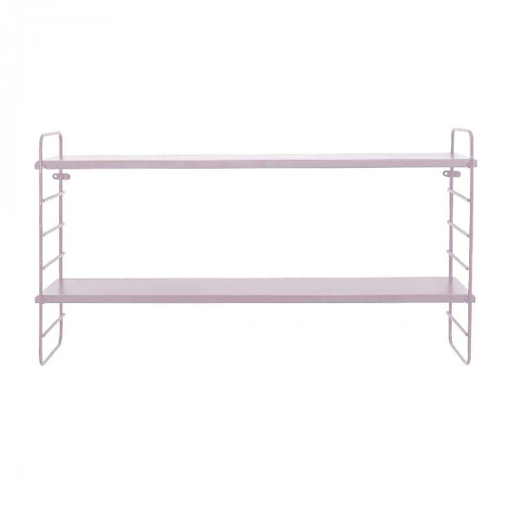 Etagère murale rose
