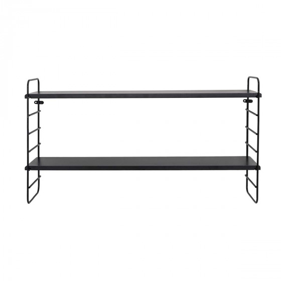 Etagère murale noire
