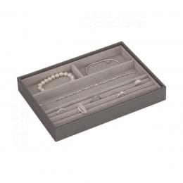 Plateau en velours pour bagues, colliers et bracelets