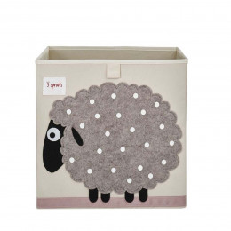 Cube de rangement en tissu pour enfant "mouton"