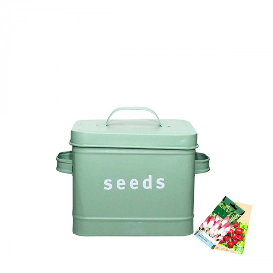 Boîte de rangement graines et semences de jardin