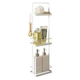 Etagère de salle de bain étroite sur pied
