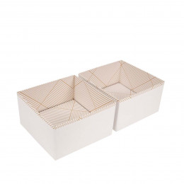 Rangement en carton pour tiroir de chambre