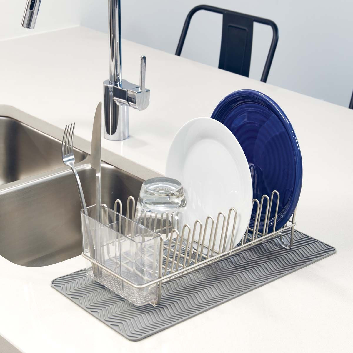 Égouttoir vaisselle compact plastique