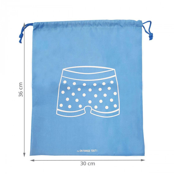Pochette de voyage pour caleçons