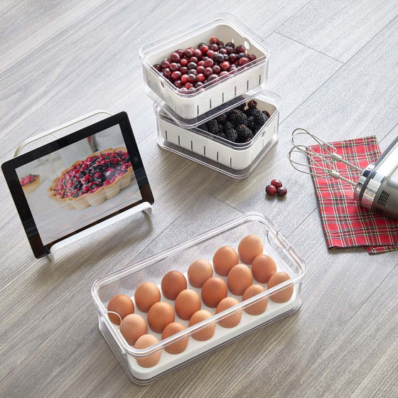 Lutrin de cuisine en métal blanc