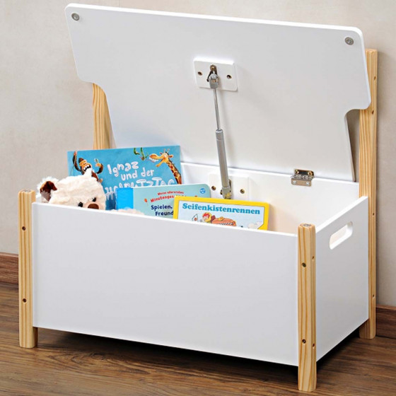 Petit banc de rangement pour enfant