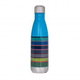 Bouteille isotherme en inox bayadère 500 mL