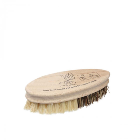 Brosse à légumes en bois FSC