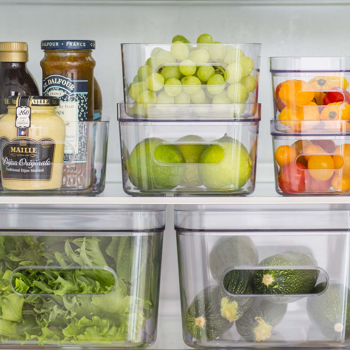 Avis et commentaires de Boîtes de rangement pour conserver vos aliments au  réfrigérateur - Rangements cuisine 