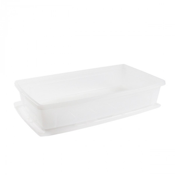 Boîte sous le lit en plastique transparent 30 Litres