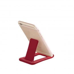 Support pour téléphone portable rouge