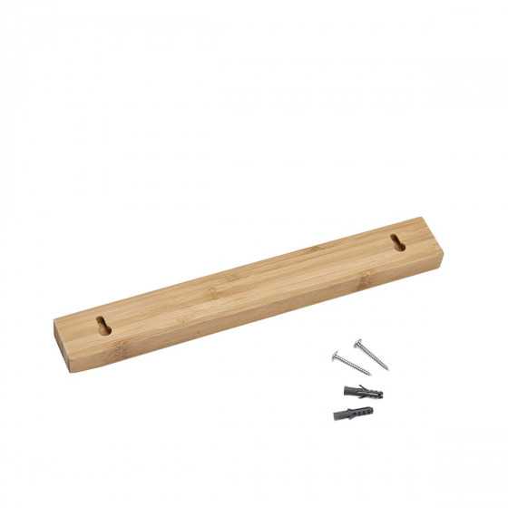 Barre aimantée en bois 30 cm