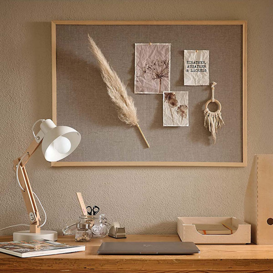 Corbeille à courrier en bois