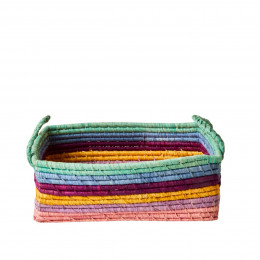 Petit panier rayé