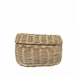 Panier ovale avec couvercle