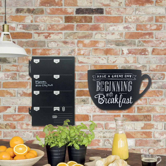 Week planner ardoise 50x30