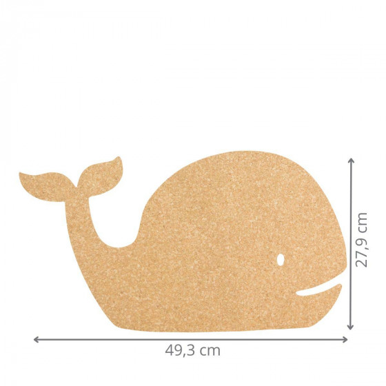 Panneau en liège baleine enfant