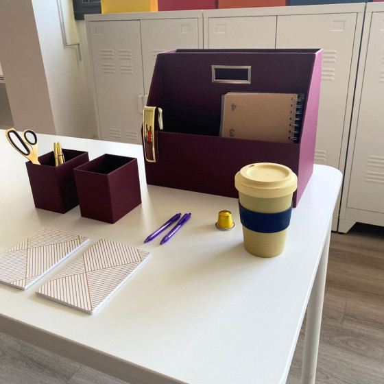 Mallette flex office pour ordinateur et mug