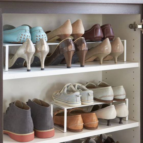 Demi-étagère de placard pour chaussures