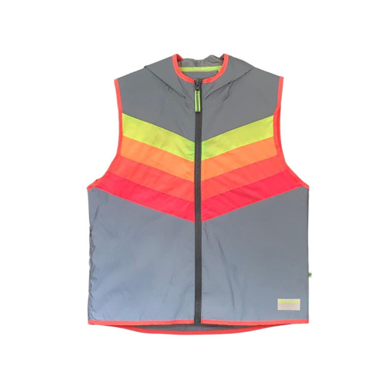 Gilet de sécurité fluo avec capuche M