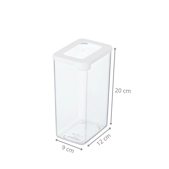 Boîte de rangement pour aliments secs. 1,6 litre