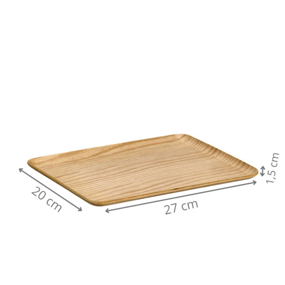 Petit plateau en bois 27x20