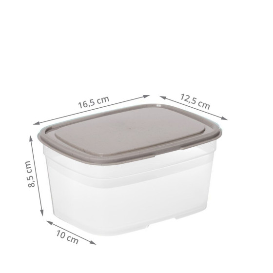 Boîte alimentaire à base de canne à sucre bio 1 Litre