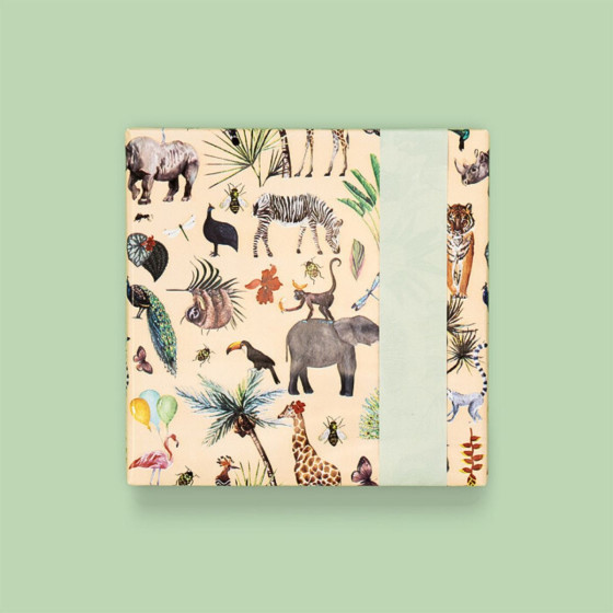 Papier cadeau jungle 3 mètres