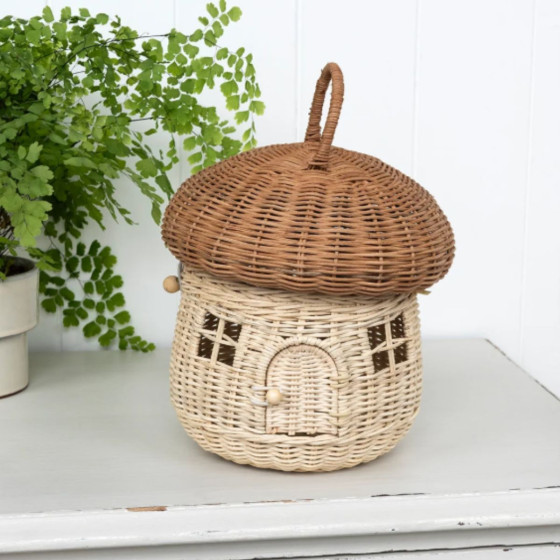 Panier de rangement champignon