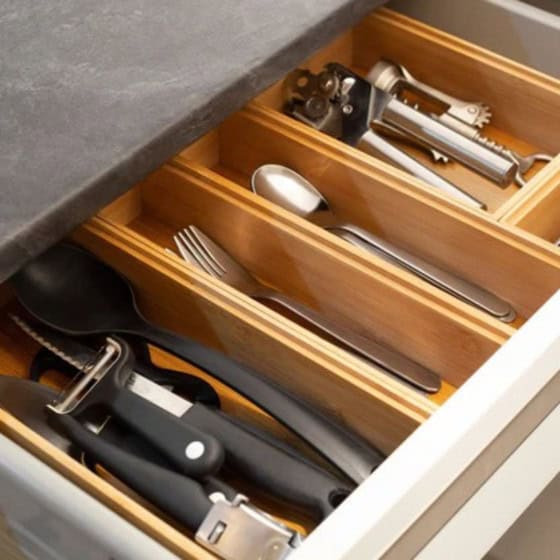 Séparateur de tiroir en bambou XL