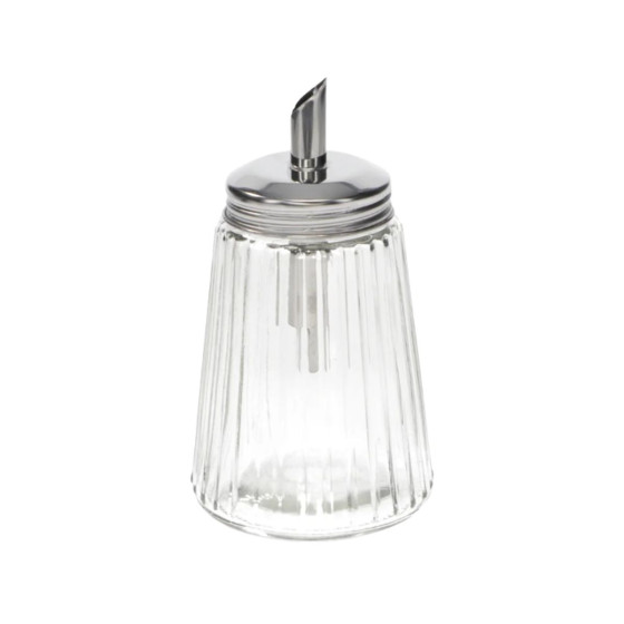 Sucrier doseur en verre Sucrier doseur en verre