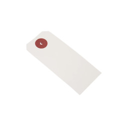 50 étiquettes blanches à œillet