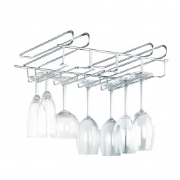 Rack à verres pour suspendre jusqu'à 12 verres à pied