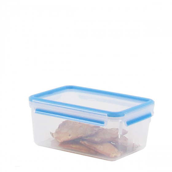 Boîte alimentaire en plastique transparent. Taille L (2,3 litres)