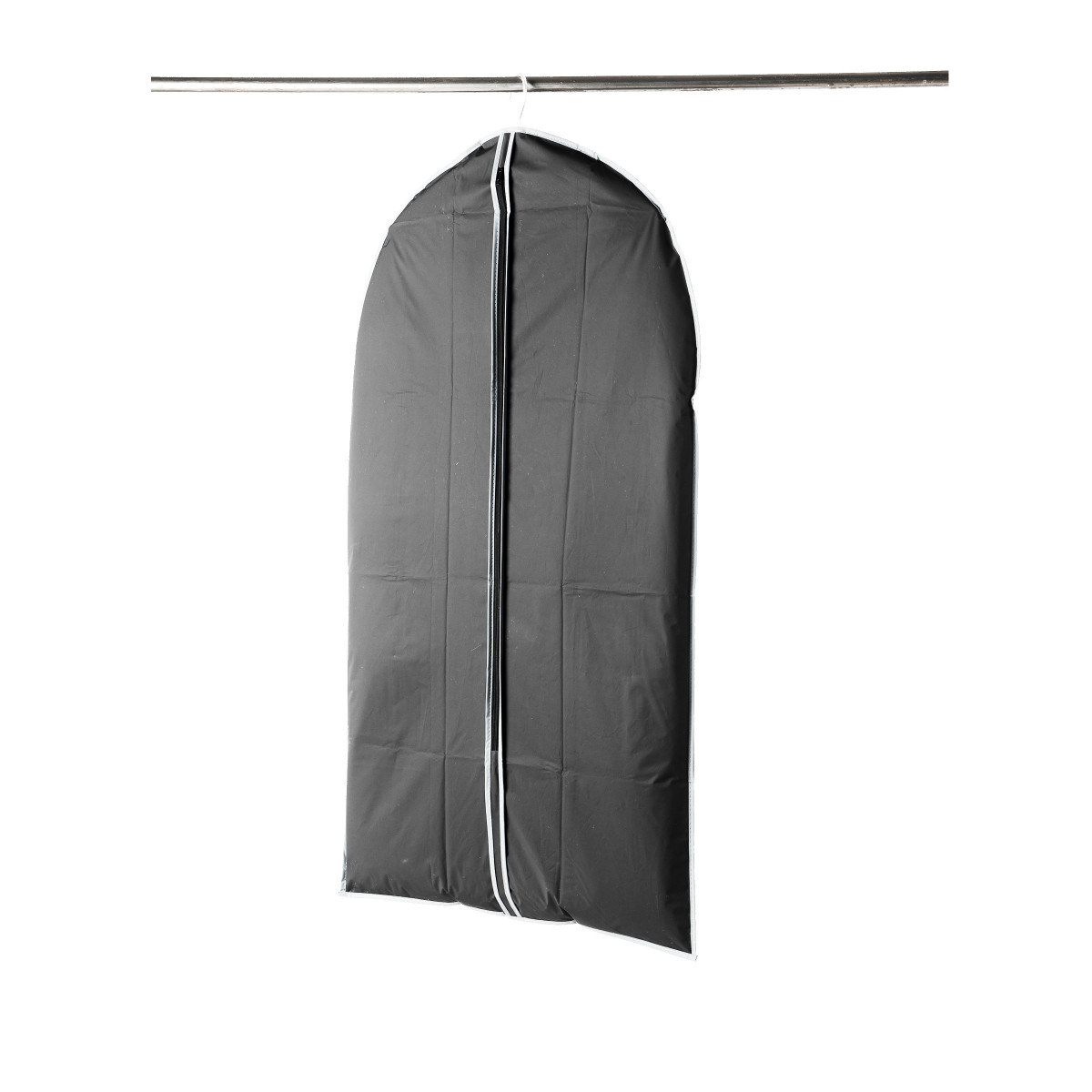 Housse de vêtement avec ouverture zippée en PEVA Taille M - 60 x 135cm