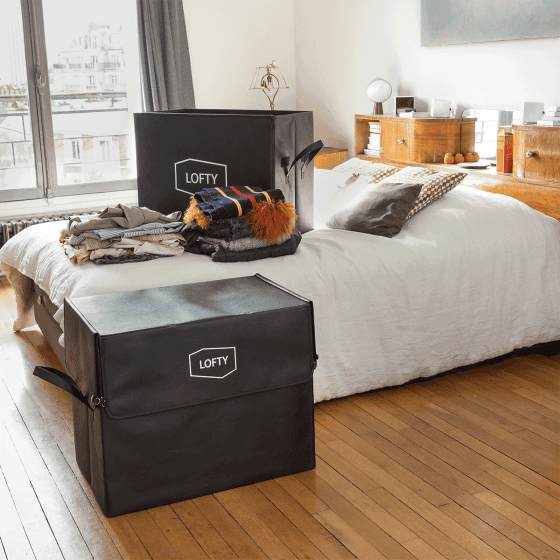 Boîte de stockage en tissu. 120 litres