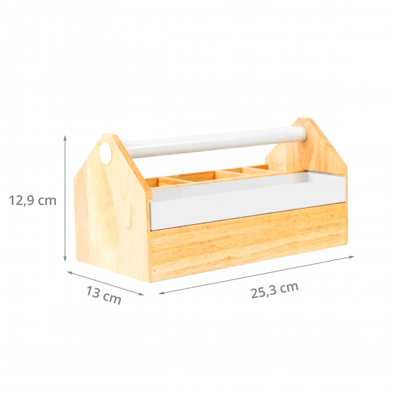 Organisateur de bureau en bois