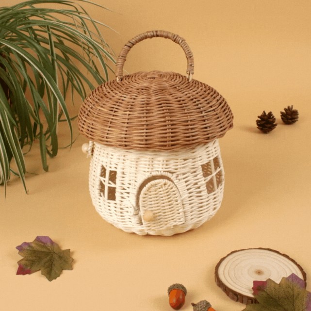 Panier de rangement champignon